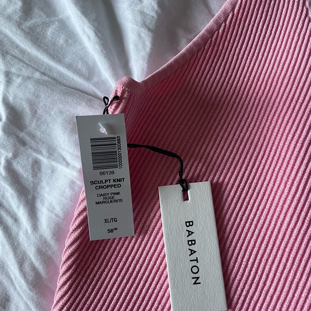 NWOT: Aritzia Sculpt Knit Squareneck Cropped Tank - Picture 7 of 7